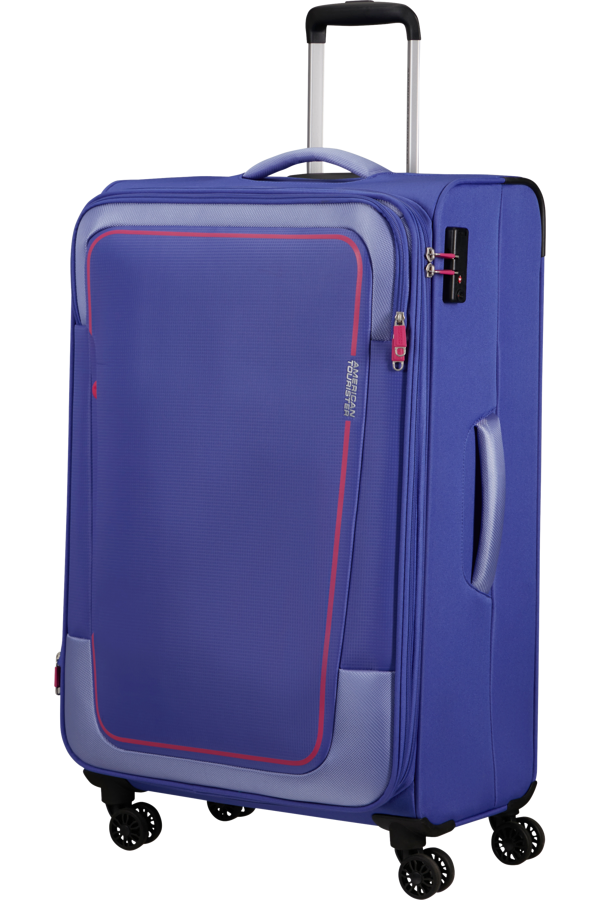 Mala de Viagem Grande 81cm Expansível 4 Rodas Lilás - Pulsonic | American Tourister
