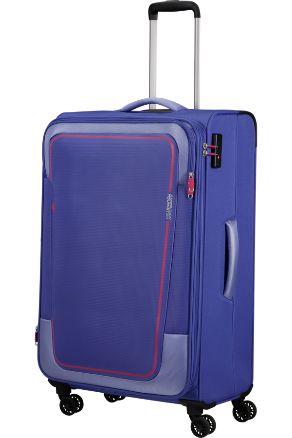 Mala de Viagem Grande 81cm Expansível 4 Rodas Lilás - Pulsonic | American Tourister