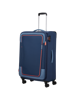 Mala de Viagem Grande 81cm Expansível 4 Rodas Azul-Marinho - Pulsonic | American Tourister