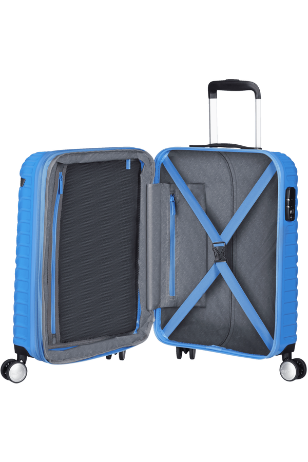 Mala de Cabine 55cm Expansível 4 Rodas Mickey Azul Tranquilo - Mickey Clouds | American Tourister
