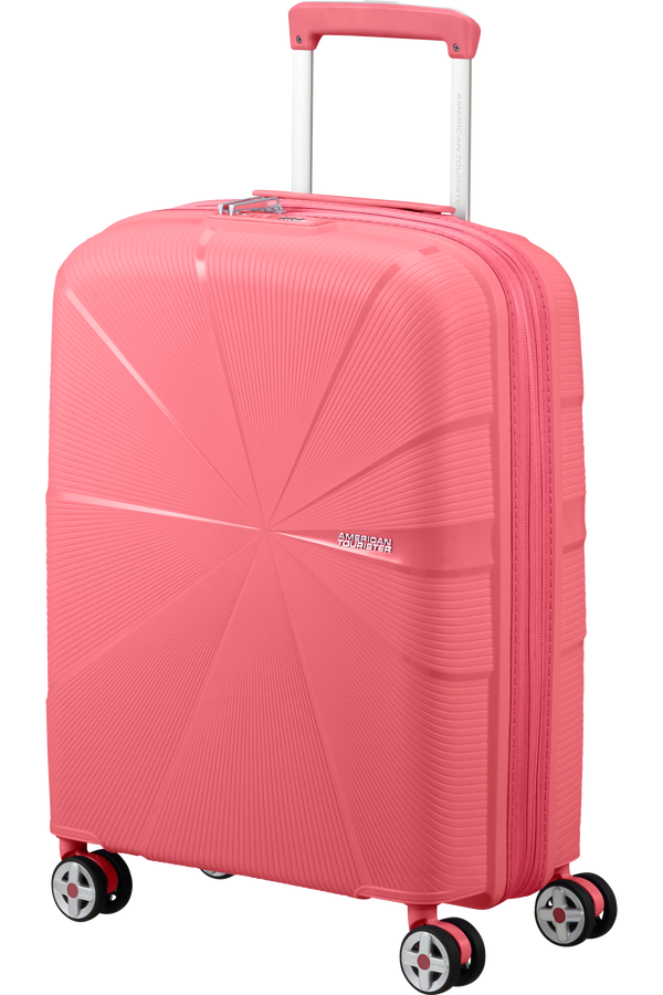 Mala de Cabine 55cm Expansível 4 Rodas Coral - StarVibe | American Tourister