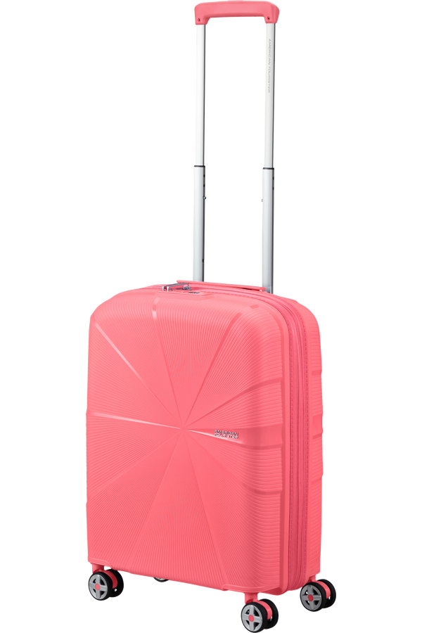 Mala de Cabine 55cm Expansível 4 Rodas Coral - StarVibe | American Tourister