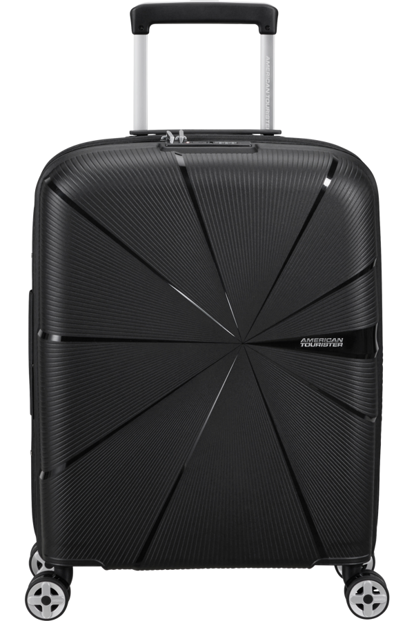 Mala de Cabine 55cm Expansível 4 Rodas Preta - StarVibe | American Tourister