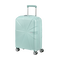 Mala de Cabine 55cm Expansível 4 Rodas Metalizada Azul Surf - StarVibe | American Tourister