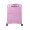 Mala de Cabine 55cm Expansível 4 Rodas Metalizada Lavanda Pastel - StarVibe | American Tourister