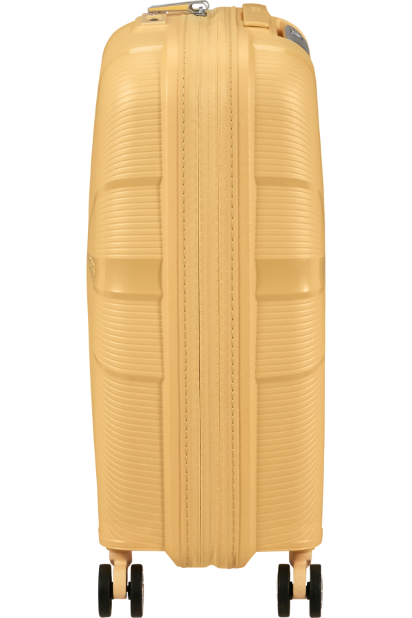 Mala de Cabine 55cm Expansível 4 Rodas Metalizada Banana - StarVibe | American Tourister