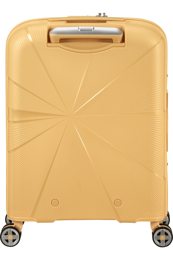 Mala de Cabine 55cm Expansível 4 Rodas Metalizada Banana - StarVibe | American Tourister