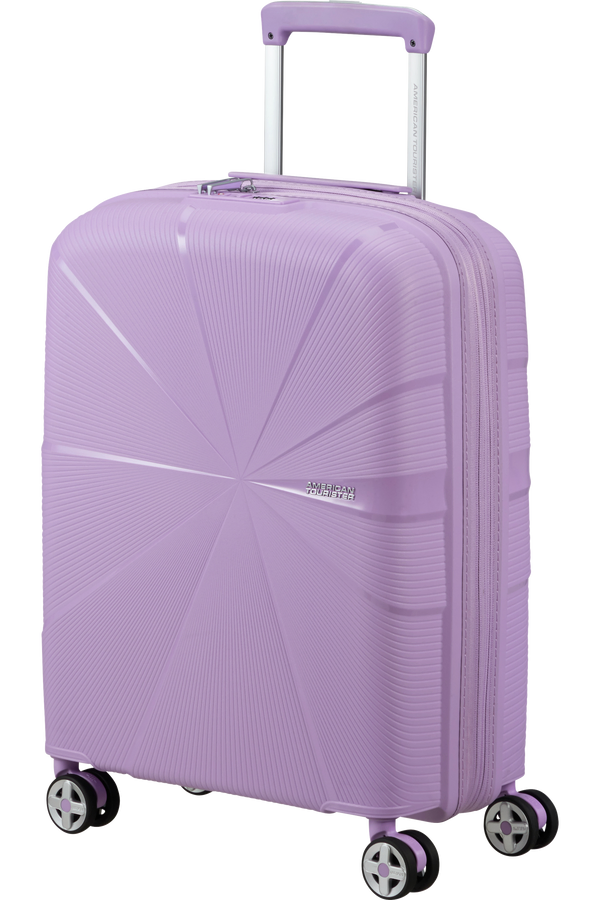 Mala de Cabine 55cm Expansível 4 Rodas Lavanda Digital - StarVibe | American Tourister