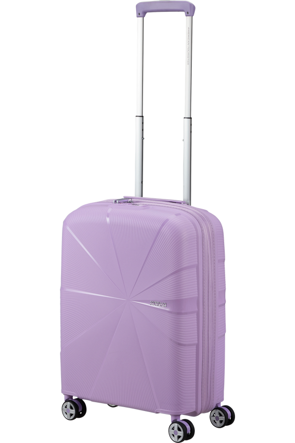 Mala de Cabine 55cm Expansível 4 Rodas Lavanda Digital - StarVibe | American Tourister