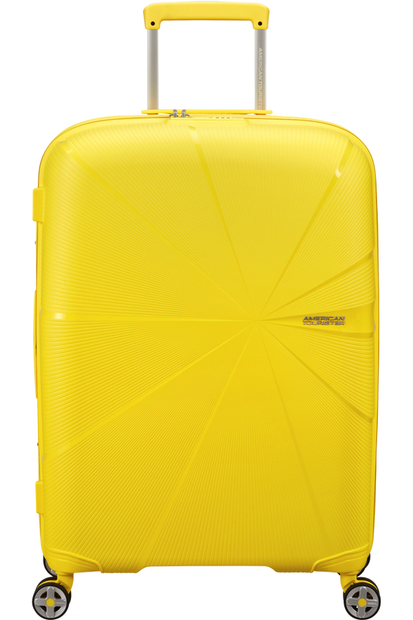Mala de Viagem Média 67cm Expansível 4 Rodas Limão Elétrico - StarVibe | American Tourister
