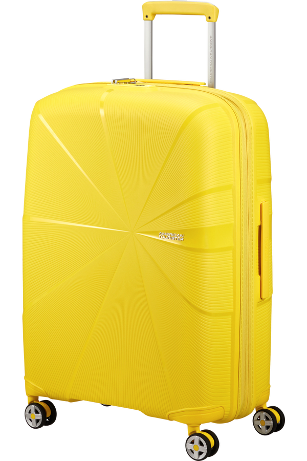 Mala de Viagem Média 67cm Expansível 4 Rodas Limão Elétrico - StarVibe | American Tourister