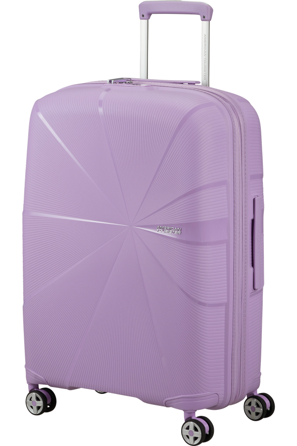 Mala de Viagem Média 67cm Expansível 4 Rodas Lavanda Digital - StarVibe | American Tourister