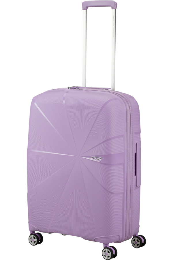 Mala de Viagem Média 67cm Expansível 4 Rodas Lavanda Digital - StarVibe | American Tourister