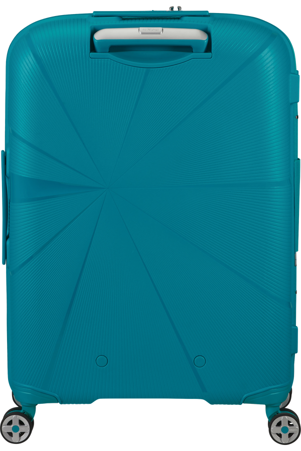 Mala de Viagem Média 67cm Expansível 4 Rodas Azul-Esverdeado - StarVibe | American Tourister
