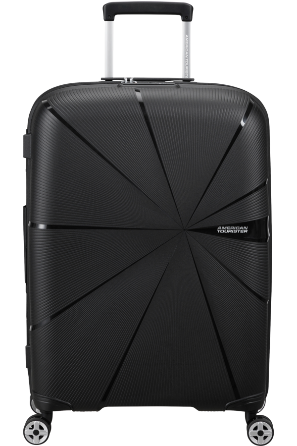 Mala de Viagem Média 67cm Expansível 4 Rodas Preta - StarVibe | American Tourister