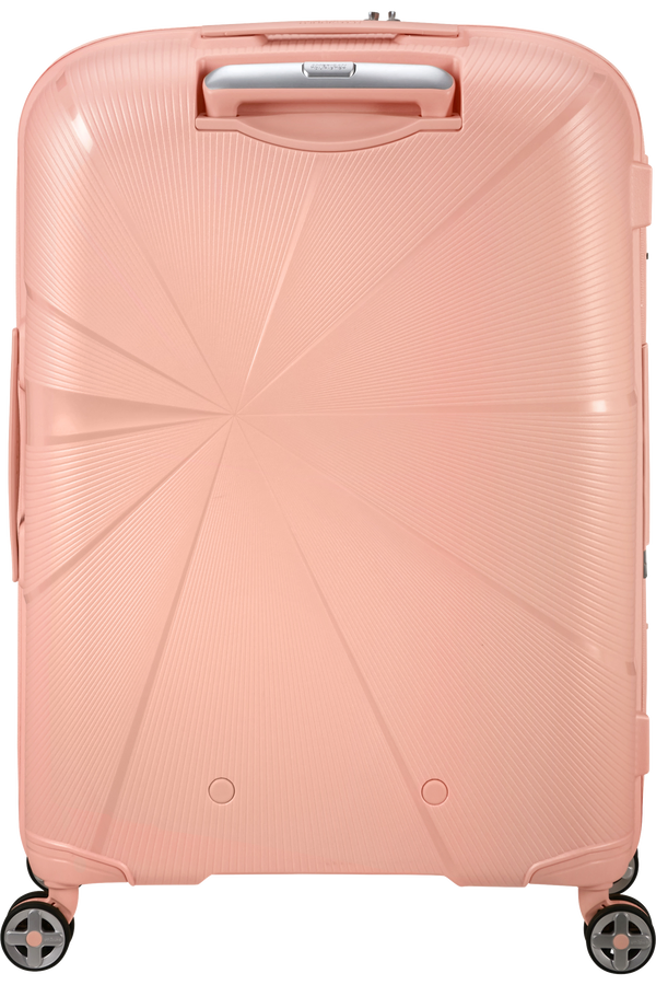 Mala de Viagem Média 67cm Expansível 4 Rodas Metalizada Pêssego - StarVibe | American Tourister