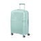 Mala de Viagem Média 67cm Expansível 4 Rodas Metalizada Azul Surf - StarVibe | American Tourister