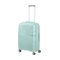 Mala de Viagem Média 67cm Expansível 4 Rodas Metalizada Azul Surf - StarVibe | American Tourister