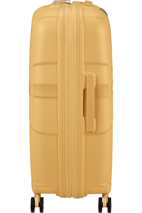 Mala de Viagem Média 67cm Expansível 4 Rodas Metalizada Banana - StarVibe | American Tourister