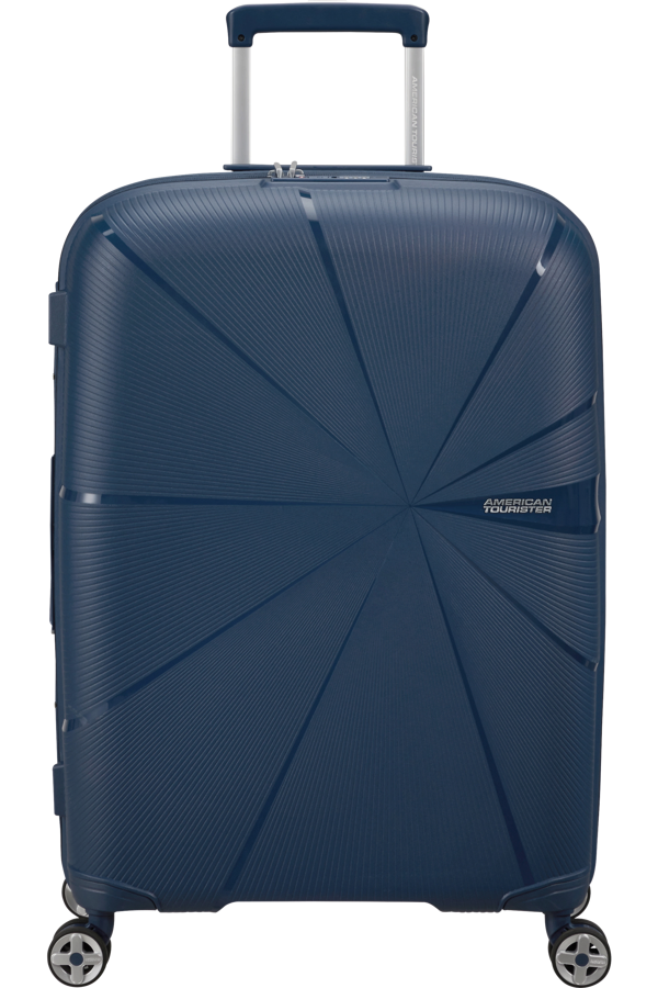 Mala de Viagem Média 67cm Expansível 4 Rodas Azul-Marinho - StarVibe | American Tourister