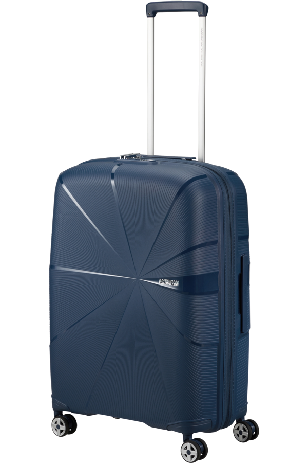 Mala de Viagem Média 67cm Expansível 4 Rodas Azul-Marinho - StarVibe | American Tourister