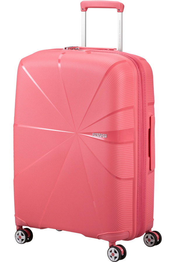 Mala de Viagem Média 67cm Expansível 4 Rodas Coral - StarVibe | American Tourister