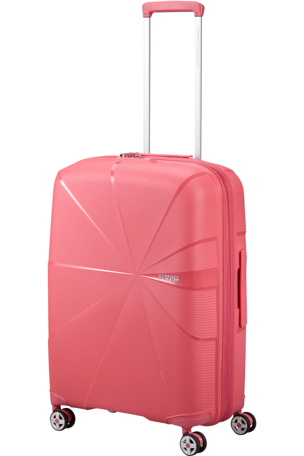 Mala de Viagem Média 67cm Expansível 4 Rodas Coral - StarVibe | American Tourister