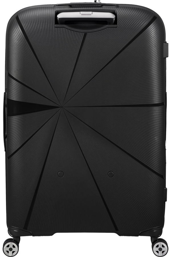 Mala de Viagem Grande 77cm Expansível 4 Rodas Preta - StarVibe | American Tourister