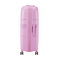 Mala de Viagem Grande 77cm Expansível 4 Rodas Metalizada Lavanda Pastel - StarVibe | American Touris