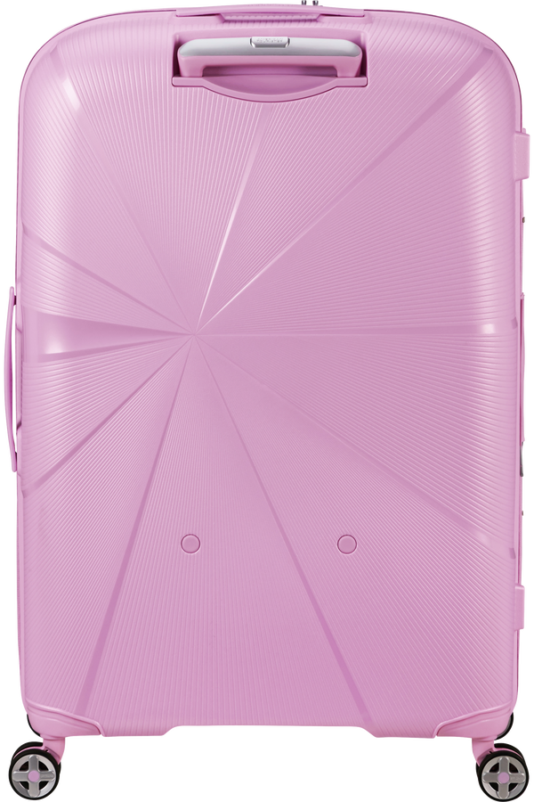 Mala de Viagem Grande 77cm Expansível 4 Rodas Metalizada Lavanda Pastel - StarVibe | American Touris