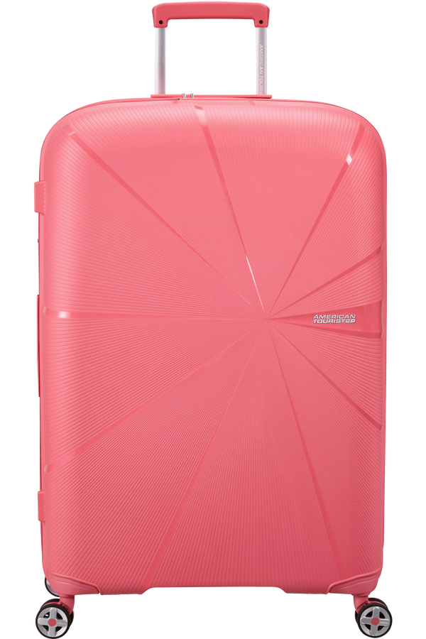 Mala de Viagem Grande 77cm Expansível 4 Rodas Coral - StarVibe | American Tourister