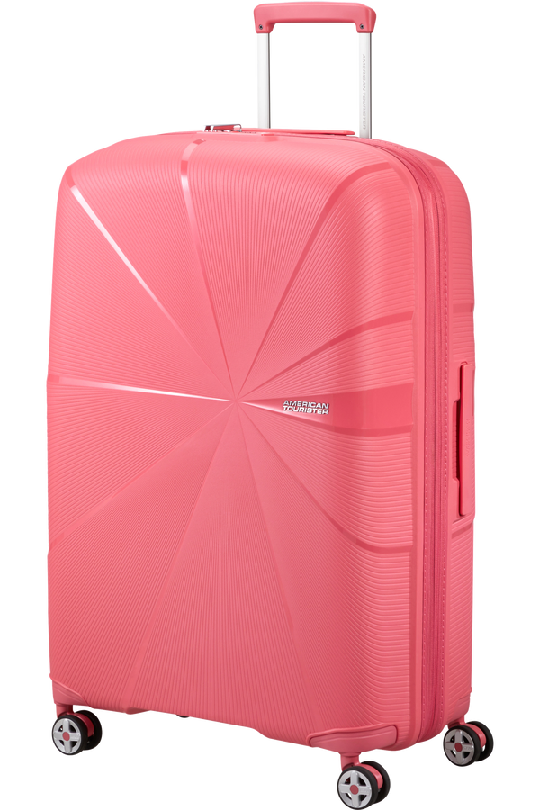 Mala de Viagem Grande 77cm Expansível 4 Rodas Coral - StarVibe | American Tourister