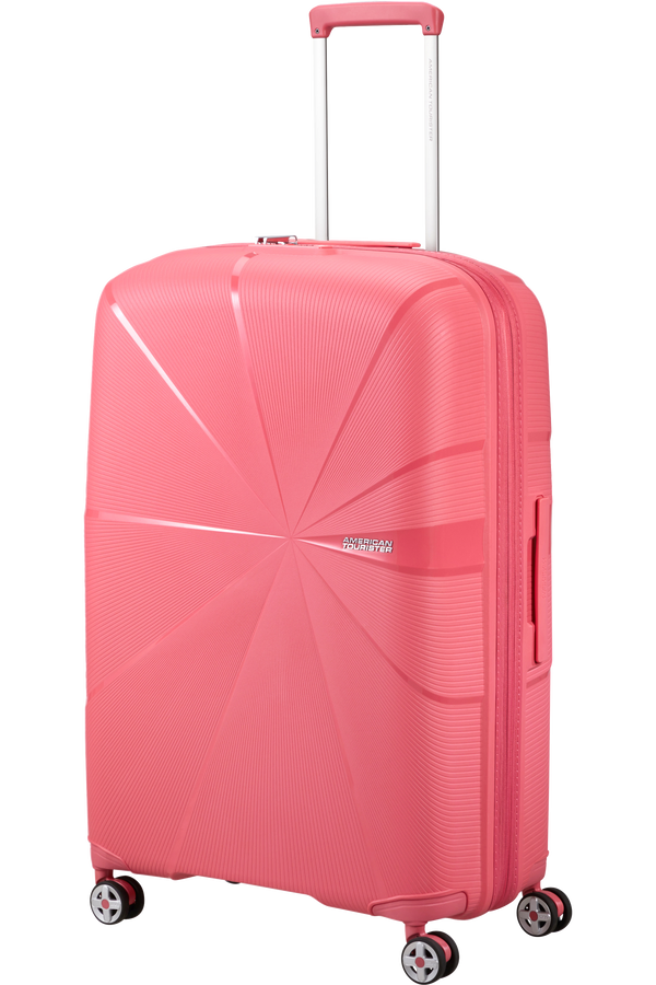 Mala de Viagem Grande 77cm Expansível 4 Rodas Coral - StarVibe | American Tourister