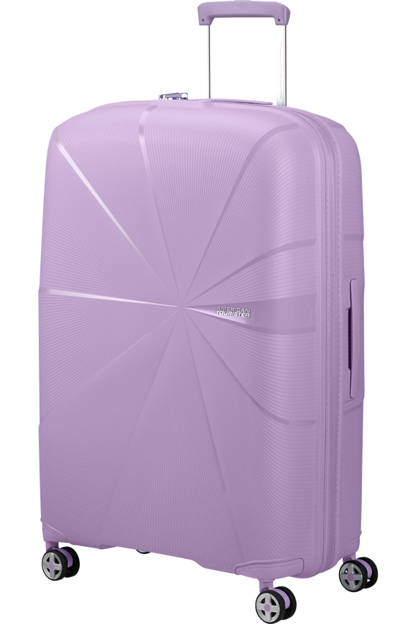 Mala de Viagem Grande 77cm Expansível 4 Rodas Lavanda Digital - StarVibe | American Tourister