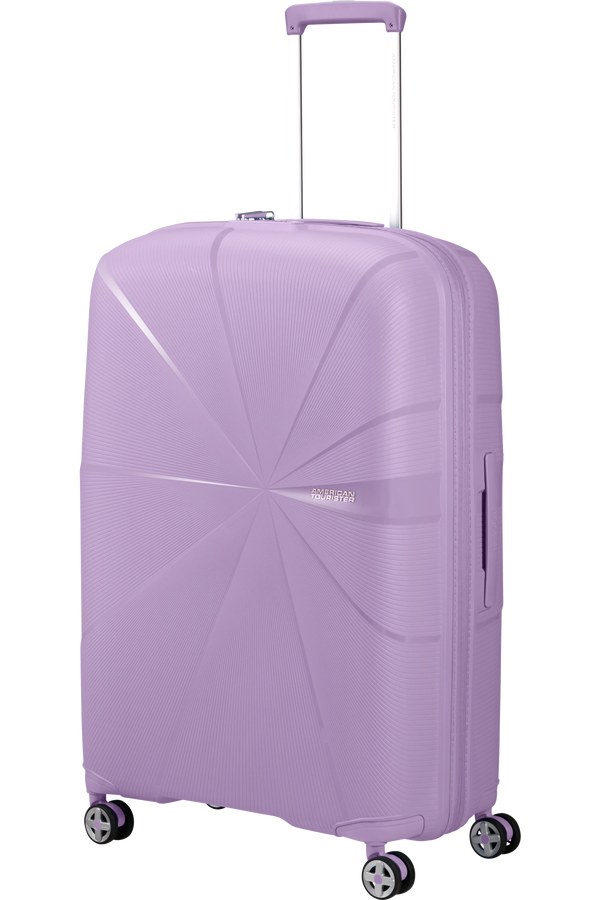 Mala de Viagem Grande 77cm Expansível 4 Rodas Lavanda Digital - StarVibe | American Tourister