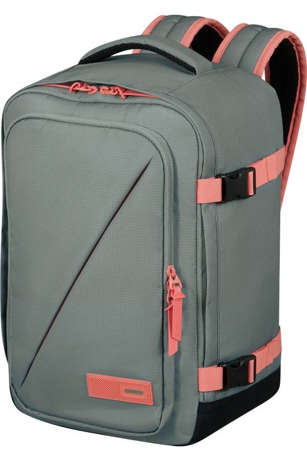 Mochila de Cabine S Salvia/Coral - Take2Cabin | American Tourister