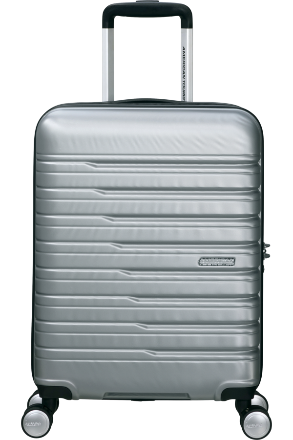 Mala de Cabine 55cm 4 Rodas Céu Prata - Flashline | American Tourister