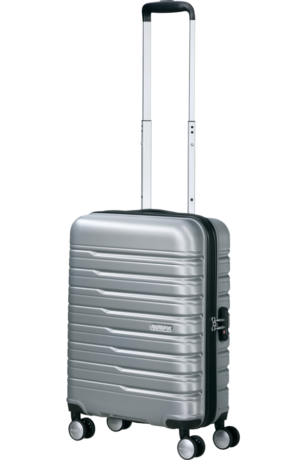 Mala de Cabine 55cm 4 Rodas Céu Prata - Flashline | American Tourister