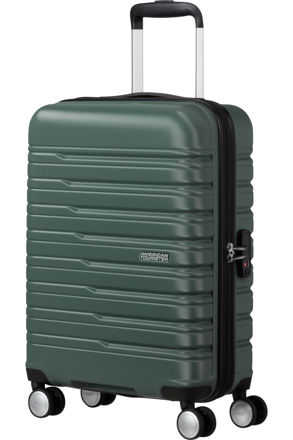 Mala de Cabine 55cm 4 Rodas Verde Floresta - Flashline | American Tourister
