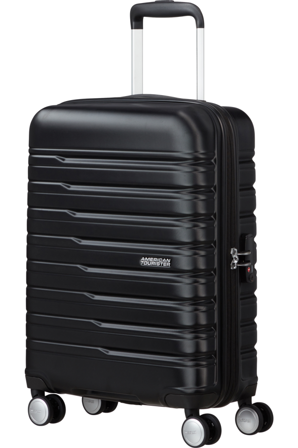 Mala de Cabine 55cm 4 Rodas Preto Sombra - Flashline | American Tourister