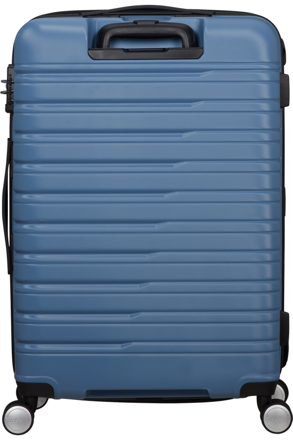 Mala de Viagem Média 67cm Expansível 4 Rodas Azul Coroa - Flashline | American Tourister