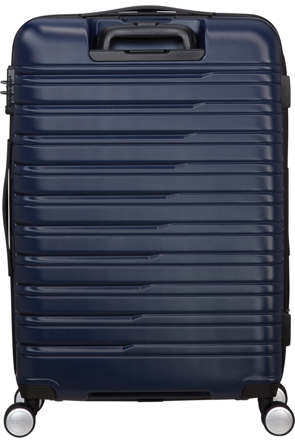 Mala de Viagem Média 67cm Expansível 4 Rodas Azul Tinta - Flashline | American Tourister