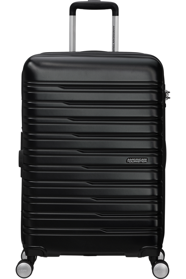 Mala de Viagem Média 67cm Expansível 4 Rodas Preto Sombra - Flashline | American Tourister