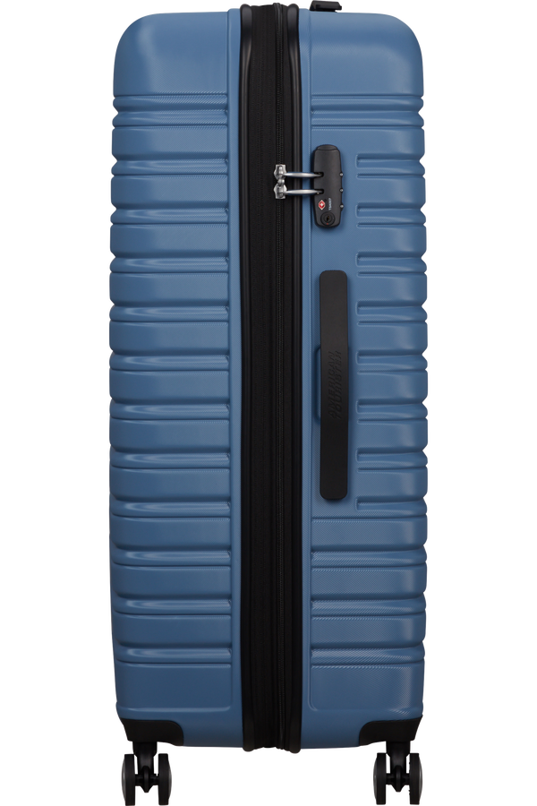 Mala de Viagem Grande 78cm Expansível 4 Rodas Azul Coroa - Flashline | American Tourister