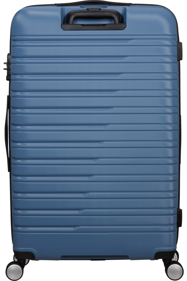 Mala de Viagem Grande 78cm Expansível 4 Rodas Azul Coroa - Flashline | American Tourister