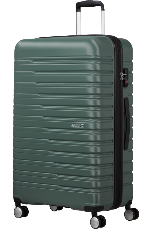 Mala de Viagem Grande 78cm Expansível 4 Rodas Verde Floresta - Flashline | American Tourister