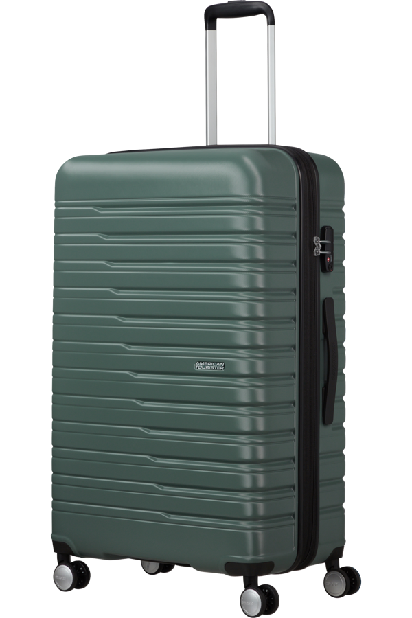 Mala de Viagem Grande 78cm Expansível 4 Rodas Verde Floresta - Flashline | American Tourister