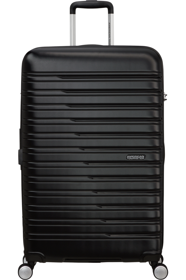 Mala de Viagem Grande 78cm Expansível 4 Rodas Preto Sombra - Flashline | American Tourister