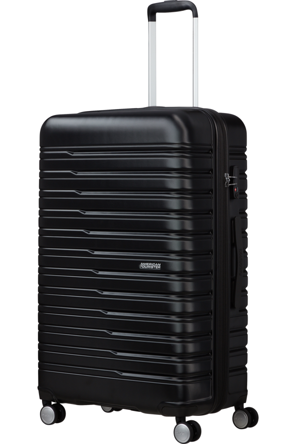 Mala de Viagem Grande 78cm Expansível 4 Rodas Preto Sombra - Flashline | American Tourister
