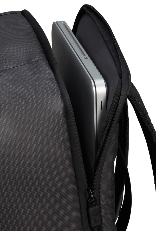 Mochila de Cabine 15.6 Preto/Lima - Urban Track | American Tourister